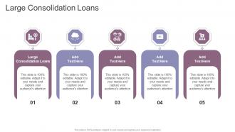 Large Consolidation Loans In Powerpoint And Google Slides Cpb