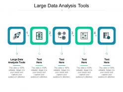 Large data analysis tools ppt powerpoint presentation portfolio example cpb
