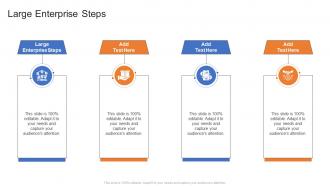 Large Enterprise Steps In Powerpoint And Google Slides Cpb