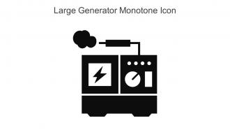 Large Generator Monotone Icon In Powerpoint Pptx Png And Editable Eps Format
