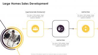 Large Homes Sales Development In Powerpoint And Google Slides Cpb