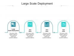 Large scale deployment ppt powerpoint presentation portfolio topics cpb