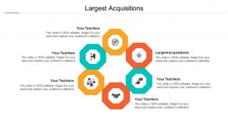 Largest acquisitions ppt powerpoint presentation show infographic template cpb