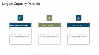 Largest Capacity Portable In Powerpoint And Google Slides Cpb