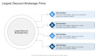 Largest Discount Brokerage Firms In Powerpoint And Google Slides Cpb