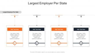 Largest Employer Per State In Powerpoint And Google Slides Cpb
