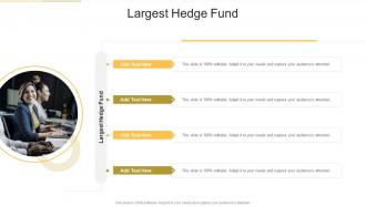 Largest Hedge Fund In Powerpoint And Google Slides Cpb