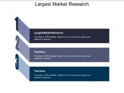 Largest market research ppt powerpoint presentation ideas shapes cpb