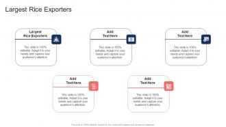 Largest Rice Exporters In Powerpoint And Google Slides Cpb
