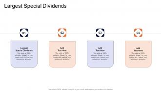 Largest Special Dividends In Powerpoint And Google Slides Cpb