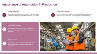 Laser Bonding And Automation Streamlining Production Efficiency PPT Sample ACP Image Captivating