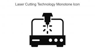 Laser Cutting Technology Monotone Icon In Powerpoint Pptx Png And Editable Eps Format