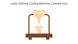 Laser Etching Cutting Machine Colored Icon In Powerpoint Pptx Png And Editable Eps Format