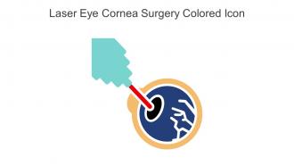 Laser Eye Cornea Surgery Colored Icon In Powerpoint Pptx Png And Editable Eps Format