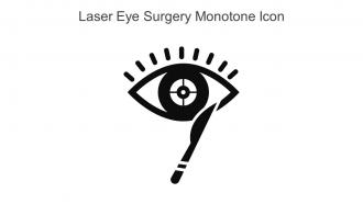 Laser Eye Surgery Monotone Icon In Powerpoint Pptx Png And Editable Eps Format