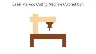 Laser Marking Cutting Machine Colored Icon In Powerpoint Pptx Png And Editable Eps Format