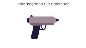 Laser Rangefinder Gun Colored Icon In Powerpoint Pptx Png And Editable Eps Format