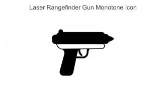 Laser Rangefinder Gun Monotone Icon In Powerpoint Pptx Png And Editable Eps Format