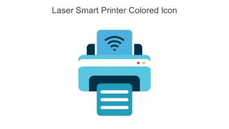 Laser Smart Printer Colored Icon In Powerpoint Pptx Png And Editable Eps Format