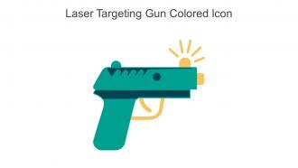Laser Targeting Gun Colored Icon In Powerpoint Pptx Png And Editable Eps Format