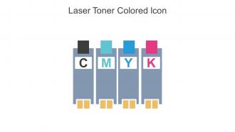 Laser Toner Colored Icon In Powerpoint Pptx Png And Editable Eps Format