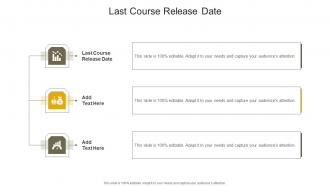 Last Course Release Date In Powerpoint And Google Slides Cpb
