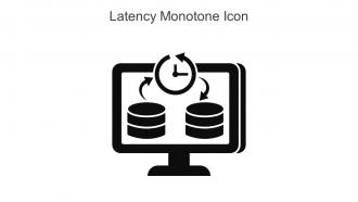 Latency Monotone Icon In Powerpoint Pptx Png And Editable Eps Format
