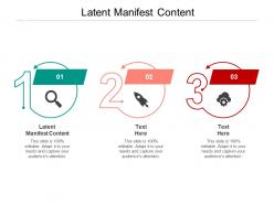 Latent manifest content ppt powerpoint presentation icon grid cpb