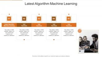 Latest Algorithm Machine Learning In Powerpoint And Google Slides Cpb