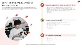 Latest And Emerging Trends In SMS Marketing SMS Marketing Guide To Enhance