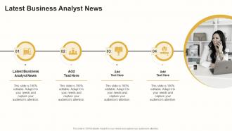 Latest Business Analyst News In Powerpoint And Google Slides Cpp