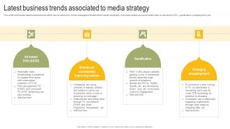 Latest Business Trends Associated To Media Strategy Power Your Business Promotion Strategy SS V