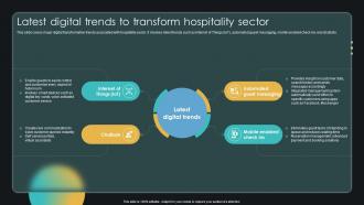 Latest Digital Trends To Transform Hospitality Sector Enabling Smart Shopping DT SS V