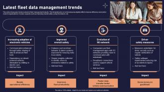Latest Fleet Data Management Trends