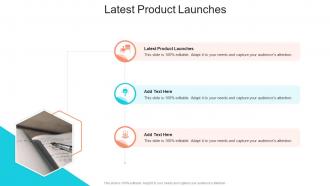 Latest Product Launches In Powerpoint And Google Slides Cpb