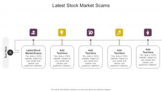 Latest Stock Market Scams In Powerpoint And Google Slides Cpb