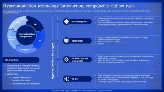 Latest Technologies Hyperautomation Technology Introduction Components And Bot Types