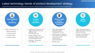 Latest Technology Trends Of Product Ensuring Quality Products By Leveraging DT SS V