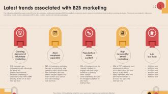Latest Trends Associated With B2b Digital Marketing Strategies To Increase MKT SS V