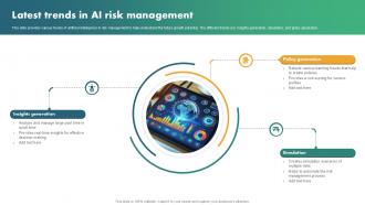 Latest Trends In AI Risk Management Ppt Template