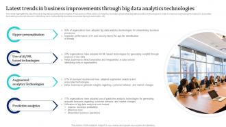 Latest Trends In Business Improvements Through Big Data Analytics Technologies