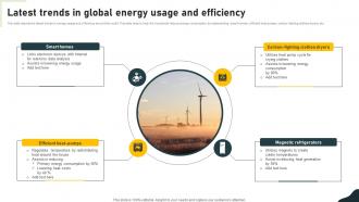 Latest Trends In Global Energy Usage And Efficiency