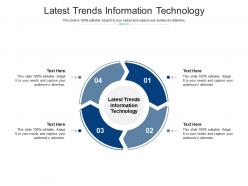 Latest trends information technology ppt powerpoint themes cpb