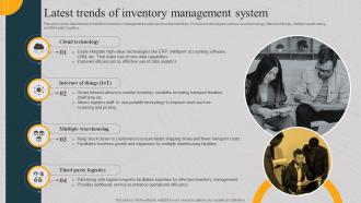 Latest Trends Of Inventory Management System Implementing Asset Monitoring