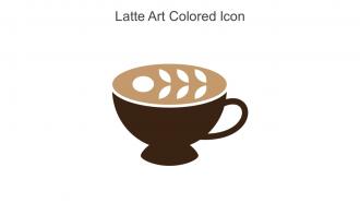 Latte Art Colored Icon In Powerpoint Pptx Png And Editable Eps Format