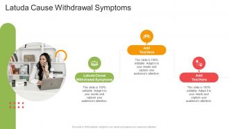 Latuda Cause Withdrawal Symptoms In Powerpoint And Google Slides Cpb
