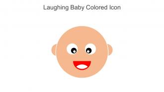 Laughing Baby Colored Icon In Powerpoint Pptx Png And Editable Eps Format