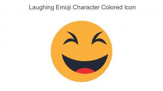 Laughing Emoji Character Colored Icon In Powerpoint Pptx Png And Editable Eps Format