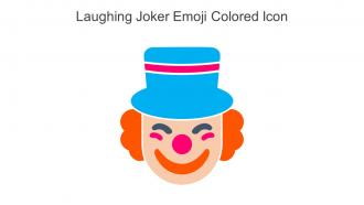 Laughing Joker Emoji Colored Icon In Powerpoint Pptx Png And Editable Eps Format