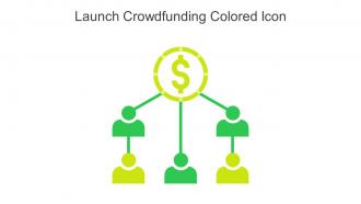 Launch Crowdfunding Colored Icon In Powerpoint Pptx Png And Editable Eps Format